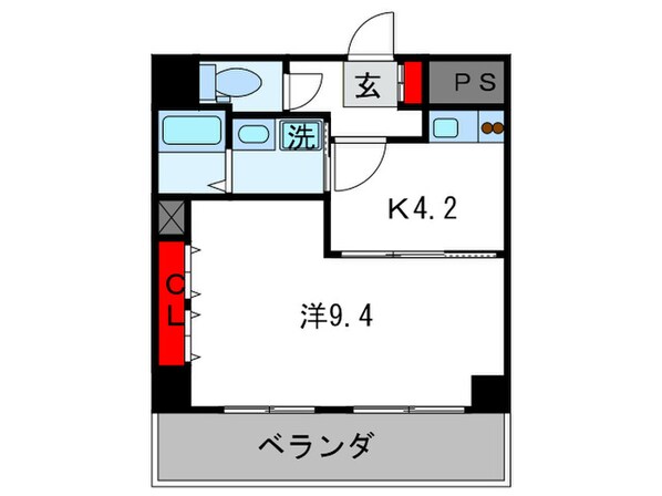 willDo堺筋本町の物件間取画像